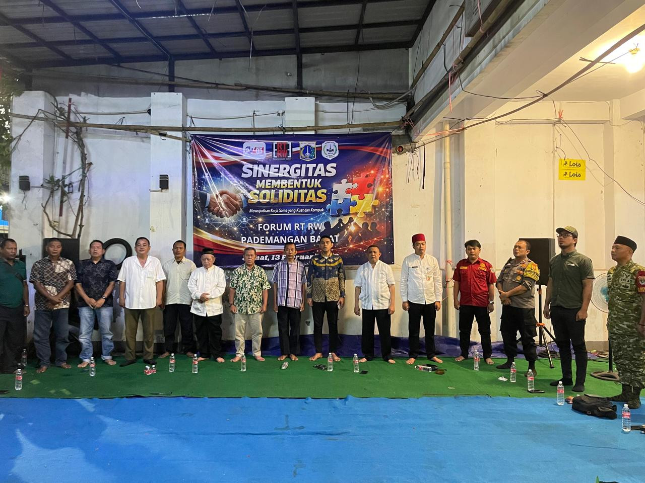 Perkuat Sinergitas Warga, Polsek Pademangan Hadiri Silaturahmi Forum RT/RW di Pademangan Barat