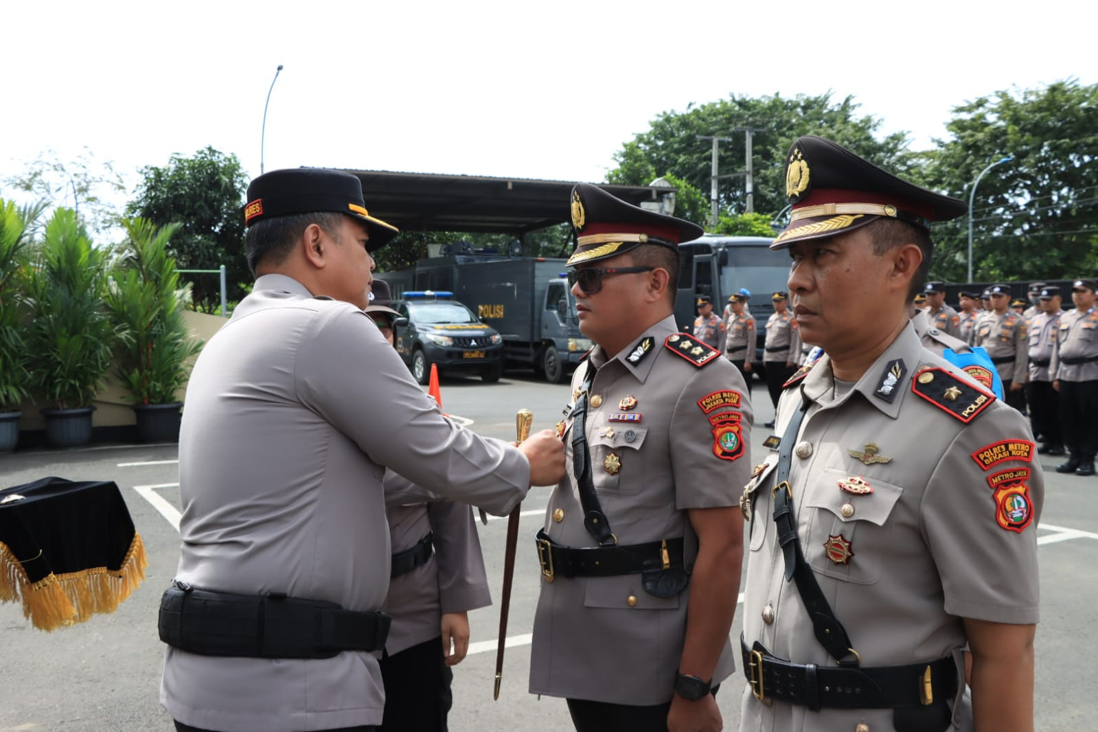 Kapolres Metro Bekasi Kota Pimpin Sertijab, Jabatan Kasat Reskrim Hingga Kapolsek Resmi Berganti