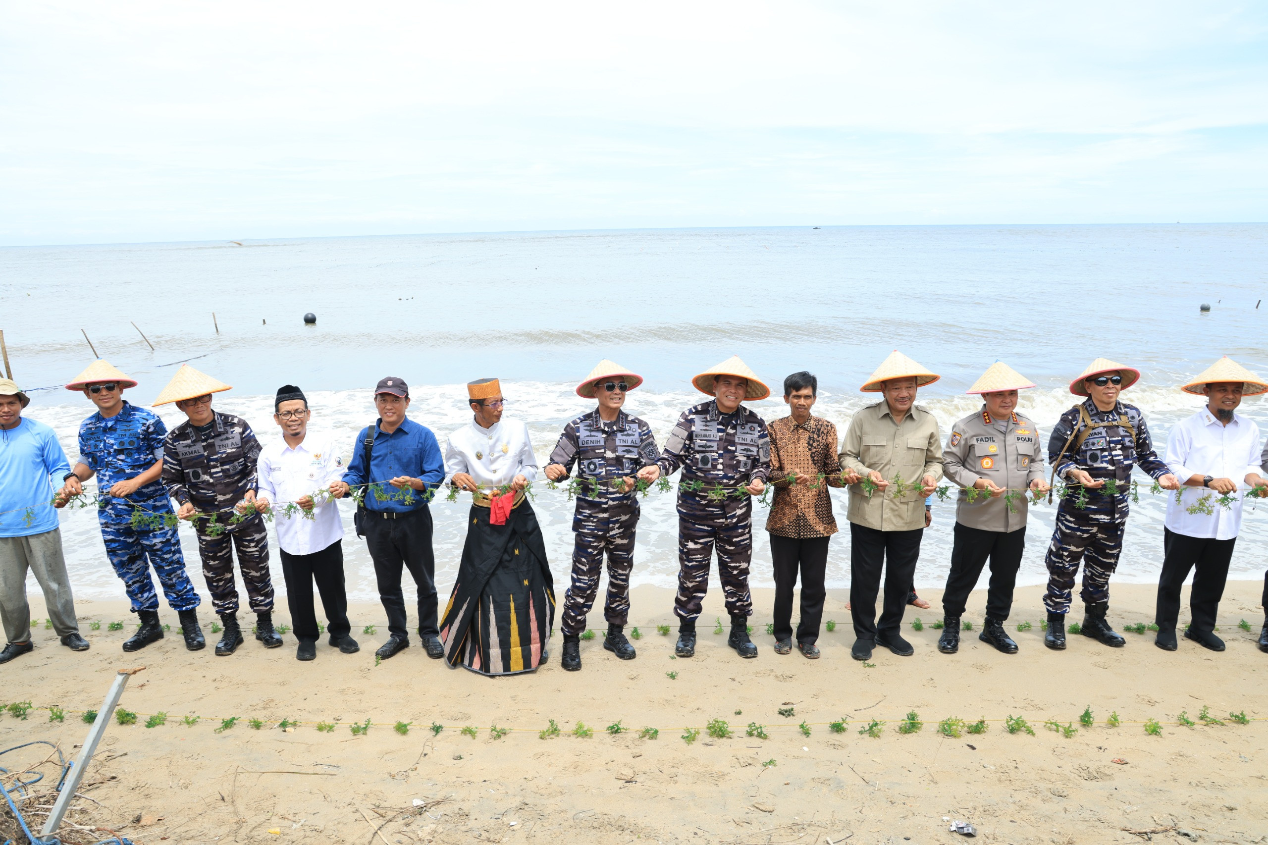Sinergi Lintas Matra TNI, Kaskoopsud II Hadiri Kunker Kasal dalam Program Ketahanan Pangan TNI AL