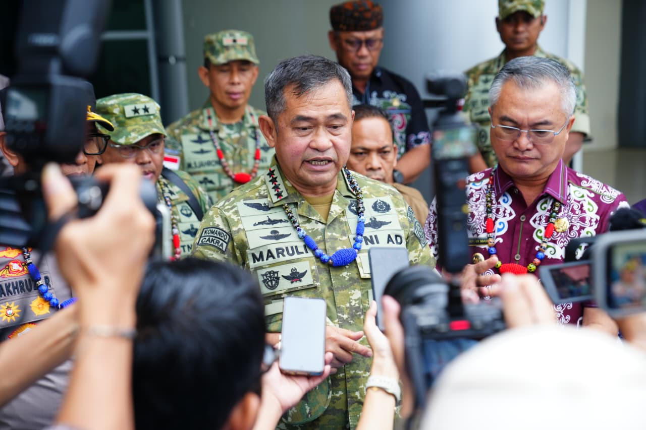 Dari Garis Batas Hingga Medan Latihan, Wapang TNI Pastikan Kesiapan di Nunukan