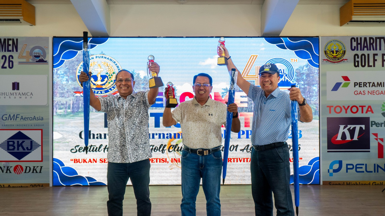 Charity Golf Semarakkan Rangkaian HUT Ke-40 PPAL, Pererat Silaturahmi dan Kepedulian Sosial