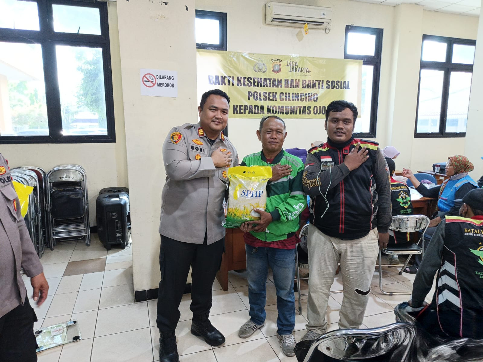 Polsek Cilincing Hadirkan Layanan Kesehatan Gratis untuk Ojol, Wujud Nyata “Jaga Warga” di Jakarta Utara