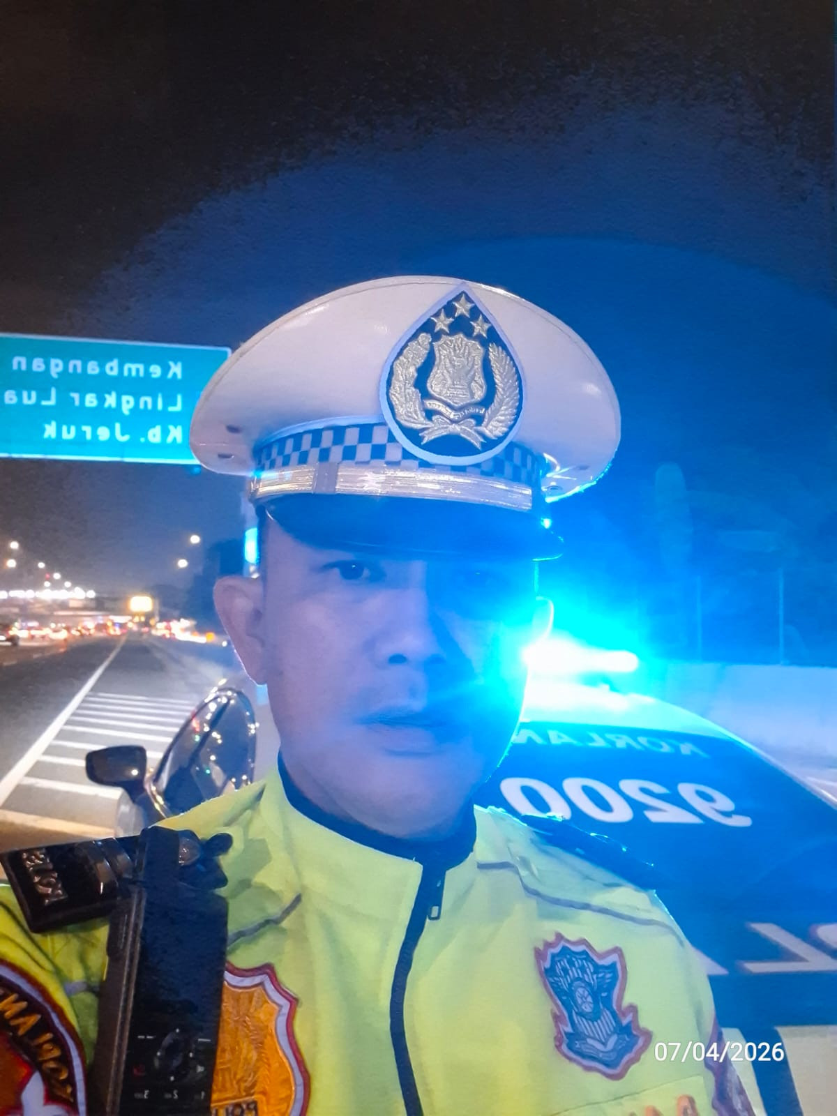 Korlantas Polri Tingkatkan Patroli Blue Light di Tol Jakarta–Tangerang Demi Rasa Aman Pengendara