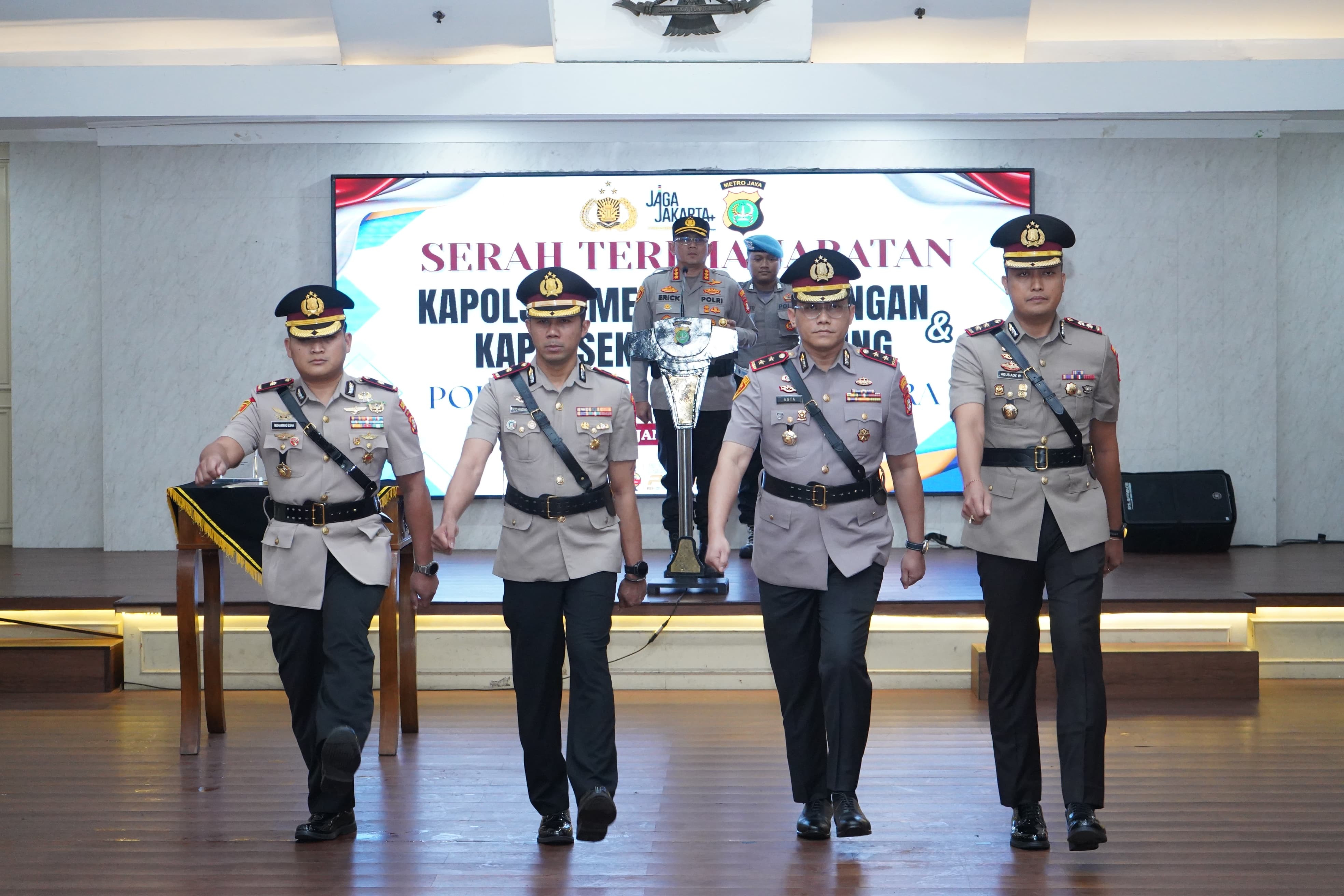 Dua Kapolsek di Jakarta Utara Resmi Berganti, Kapolres Tekankan Stabilitas Kamtibmas