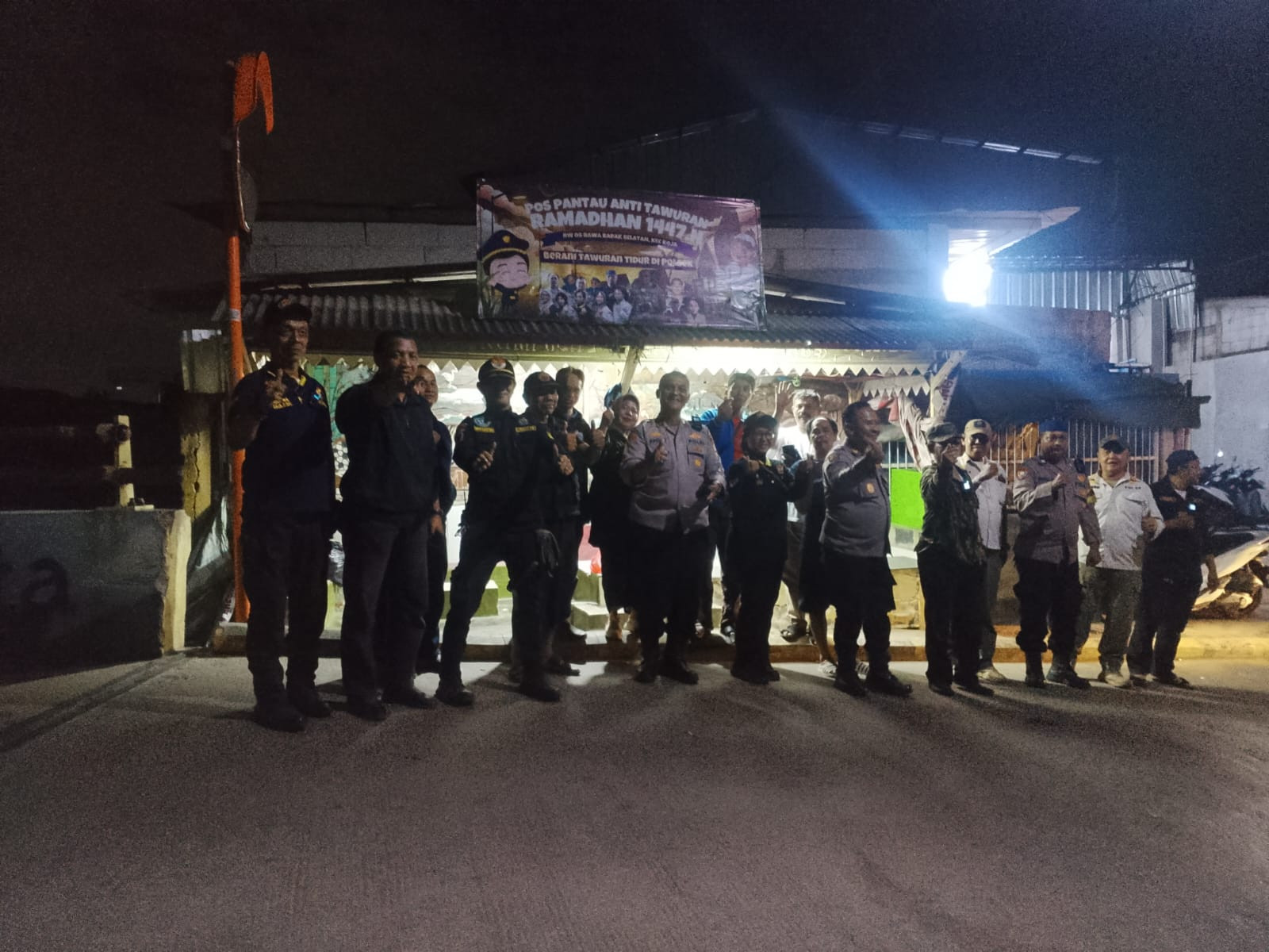 Kapolsek Koja Pimpin Apel dan Patroli KRYD, Antisipasi Tawuran dan Kejahatan Jalanan