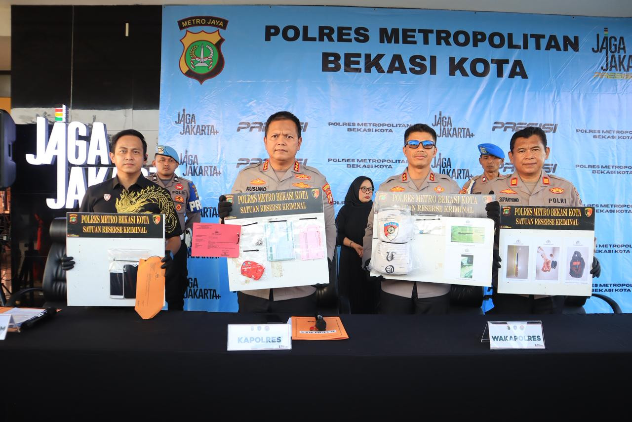 Satreskrim Polres Metro Bekasi Kota Bergerak Cepat Membongkar Kasus Kekerasan Di Muka Umum