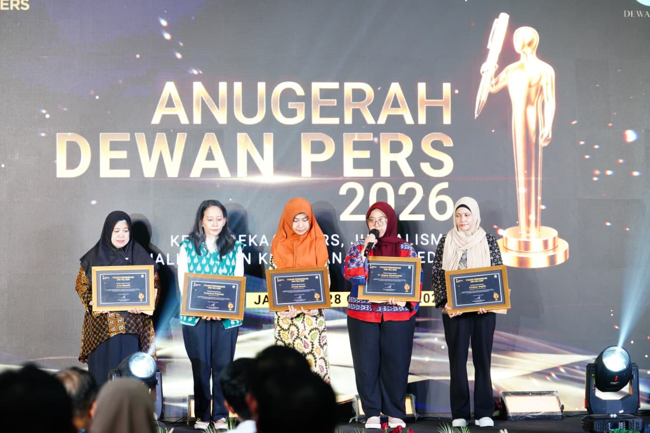 Kapuspen TNI Hadiri Anugerah Dewan Pers 2026