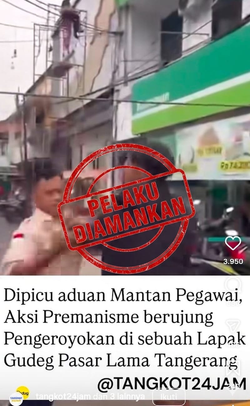 Aksi Bruntal di Pasar Lama Tangerang, Korban Dikeroyok hingga Alami Luka Lebam