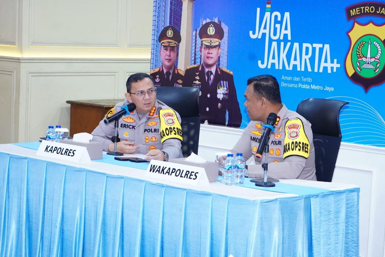 Polres Metro Jakarta Utara Gelar Pelatihan Pra Operasi “Lilin Jaya 2025” Jelang Pengamanan Natal dan Tahun Baru