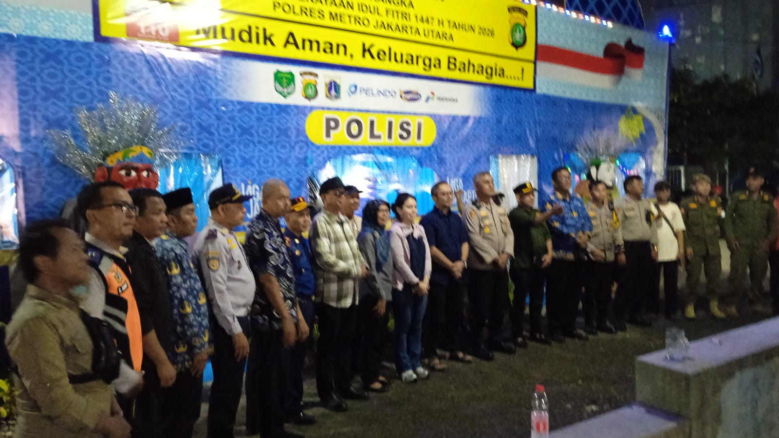 Operasi Ketupat Jaya 2026: Polisi dan Forkopimcam Koja Perkuat Pengamanan di Pospam Kramat Jaya