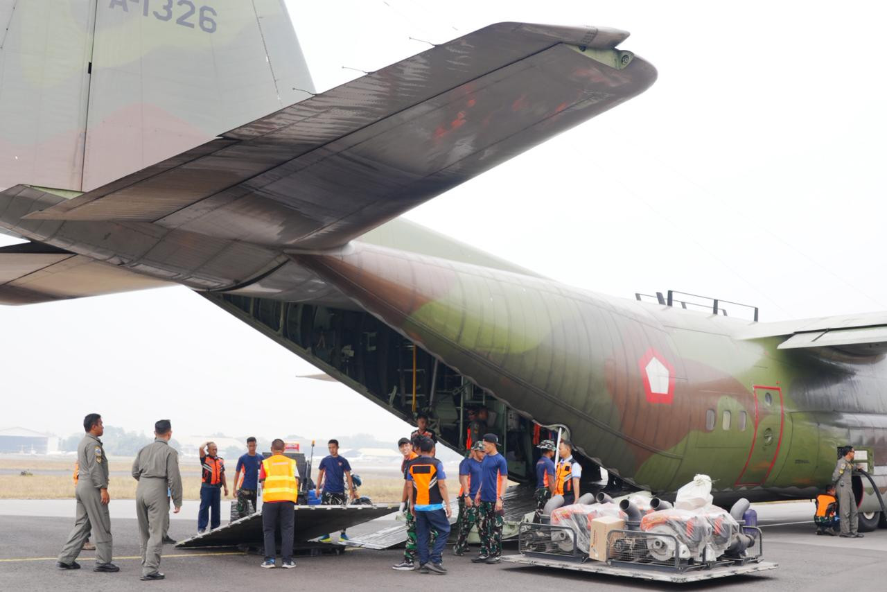 Hari Kedelapan Belas Penanganan Gempa NTT, TNI Kirim 1.054,603 Ton Bantuan