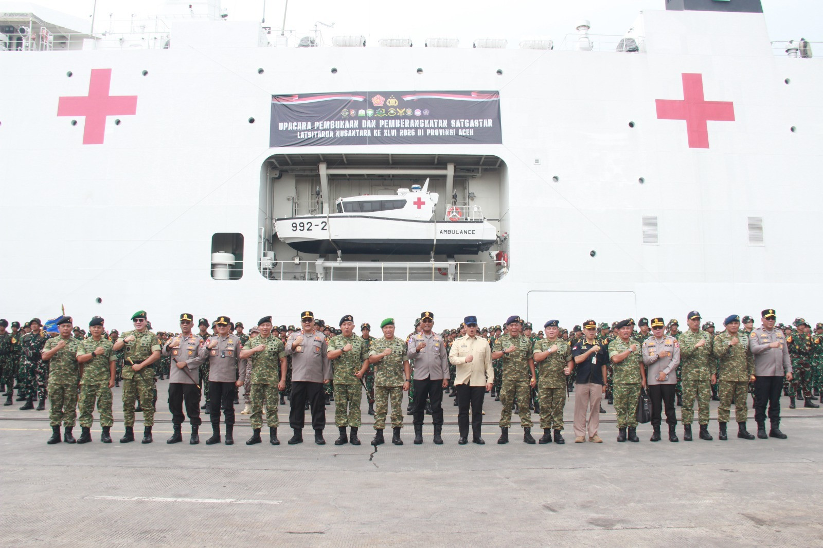 Percepat Pemulihan Pascabencana, 283 Taruna Akpol Diterjunkan dalam Latsitarda Nusantara XLVI Tahun 2026 di Aceh Tamiang