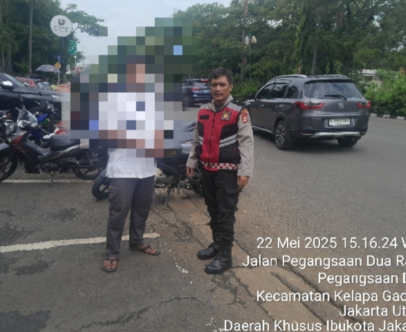 Polsek Kelapa Gading Gelar KRYD dalam Rangka Ops Brantas Jaya 2025, Amankan Lima Pelaku Pungli Parkir