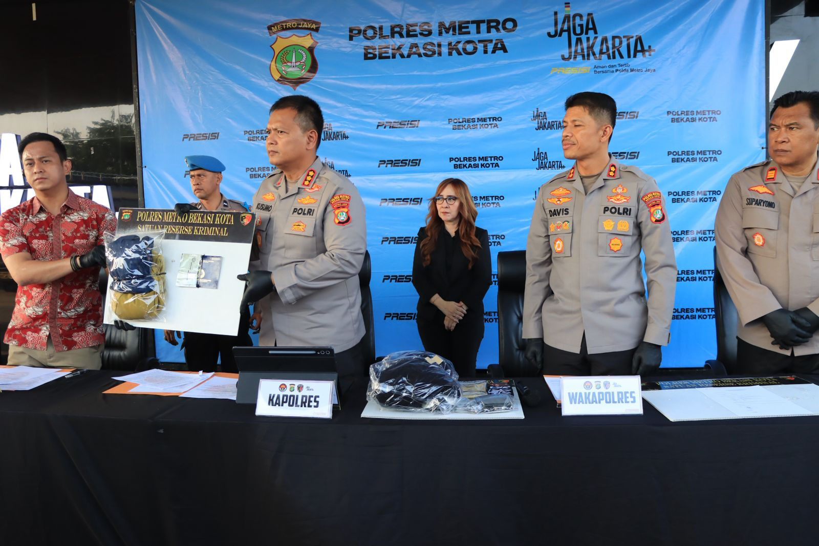 Polres Metro Bekasi Kota Ungkap Kasus Curanmor di Kayuringin Jaya, Satu Pelaku DPO