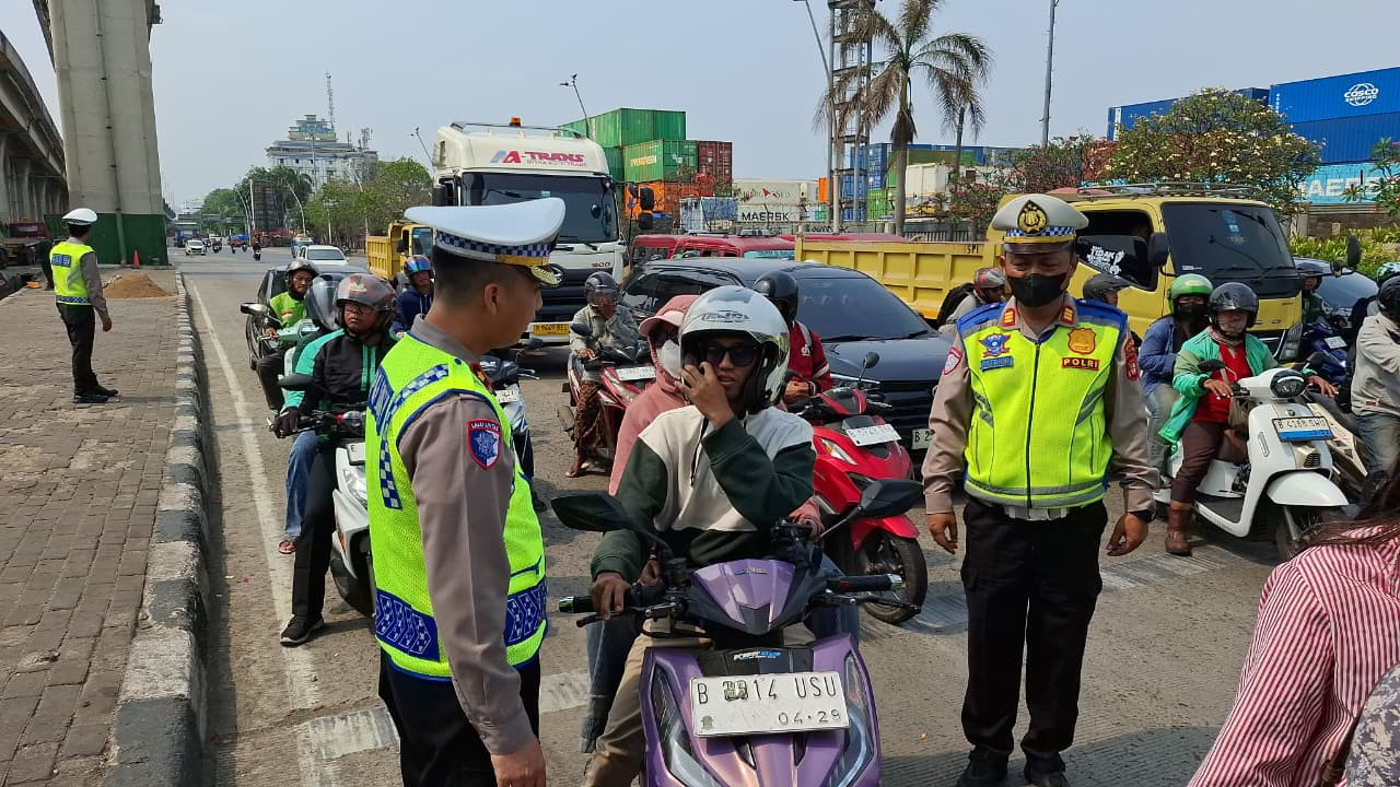 Polres Metro Jakarta Utara Gelar Operasi Patuh Jaya 2026 di Pos 9 Koja, Tegakkan Disiplin dan Tertib Berlalu Lintas