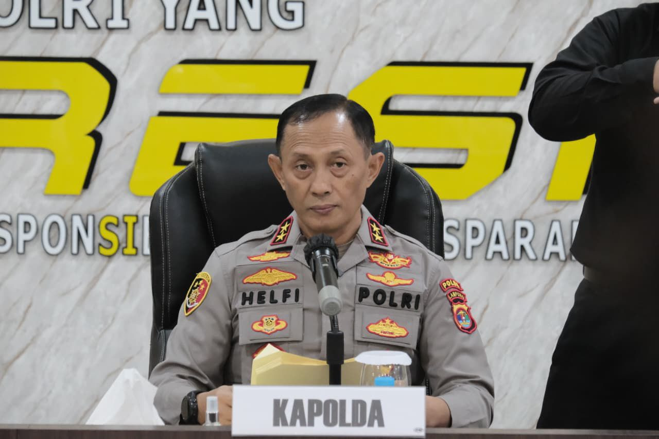 Polda Lampung Berhasil Ungkap Kasus Curat Ranmor yang Mengakibatkan Gugurnya Bripka (Anumerta) Arya Supena