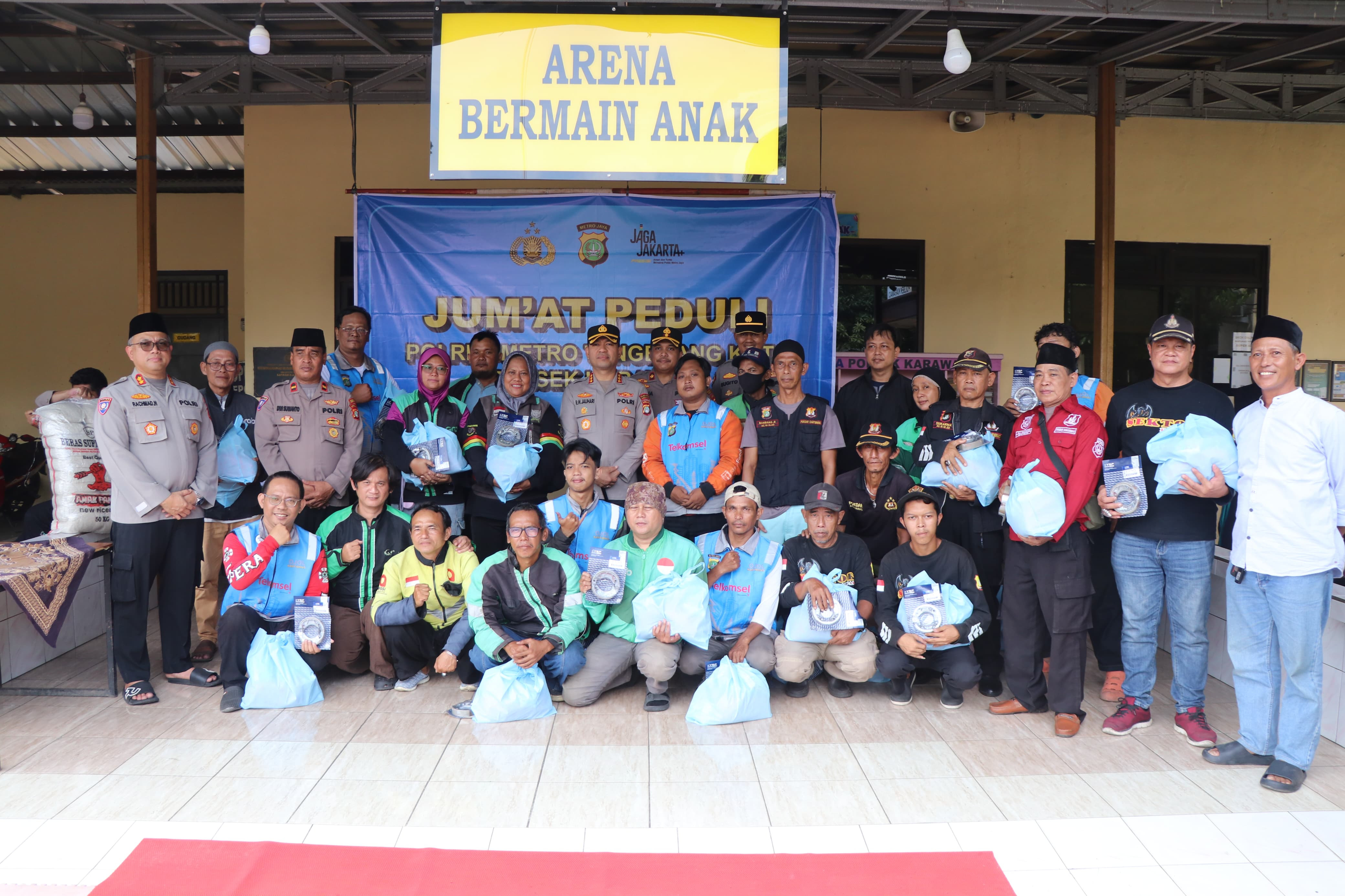 Kapolres Metro Tangerang Kota Ajak Warga Lawan Tawuran dan Narkoba Lewat Jumat Curhat