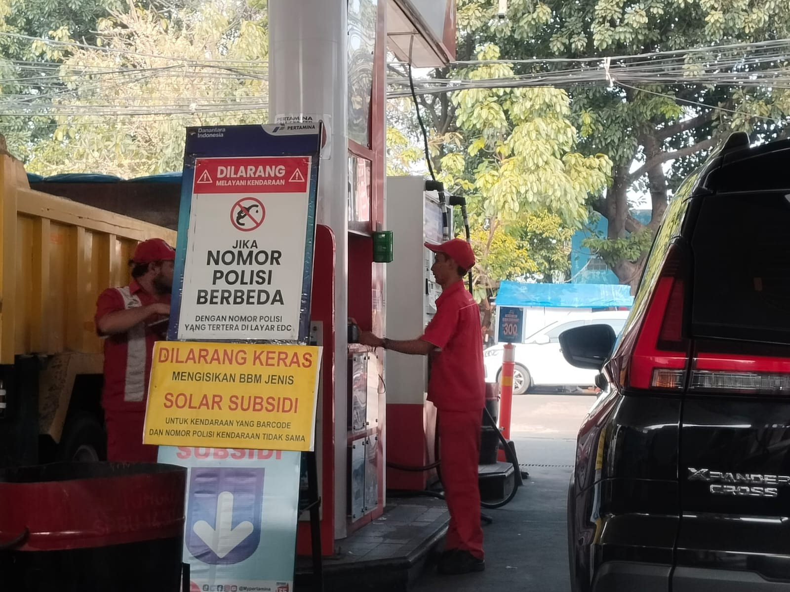 SPBU di Tanjung Priok Perketat Penyaluran Solar Subsidi, Kendaraan dengan Nopol Tidak Sesuai Barcode Ditolak