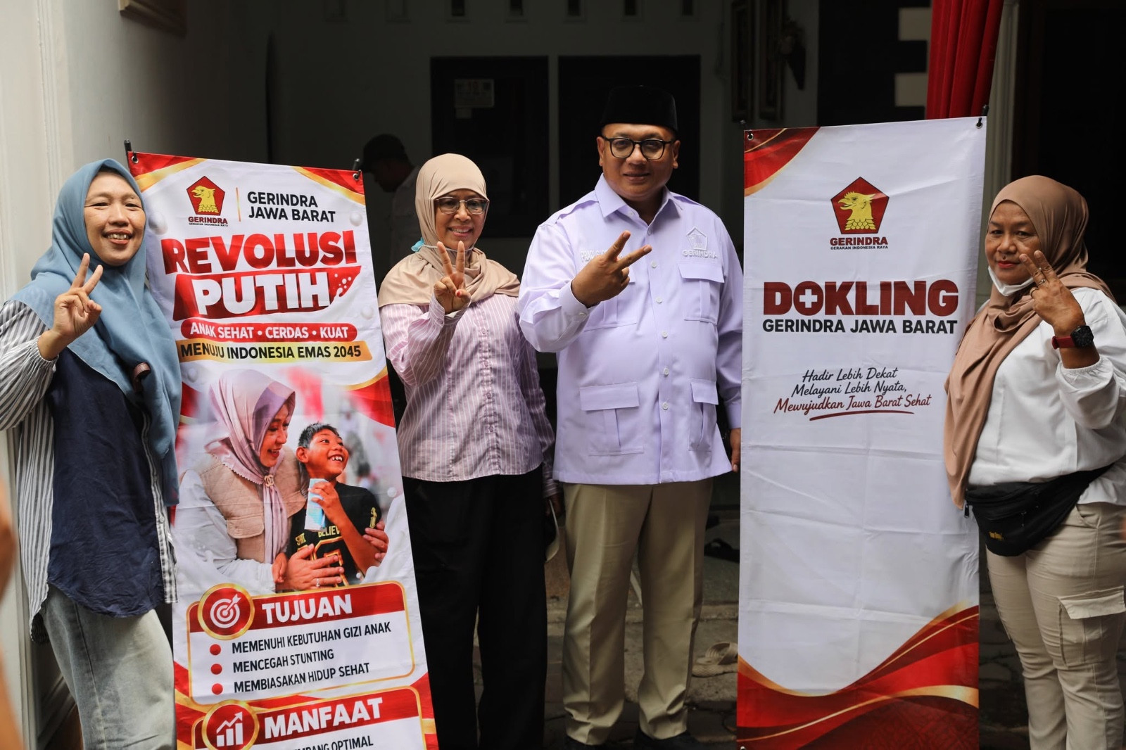 Titik Kedelapan Dokter Keliling Prabowo Bareng Gerindra Sapa Warga Depok, Prasetyawati: Masyarakat Sehat Pangkal Kesejahteraan