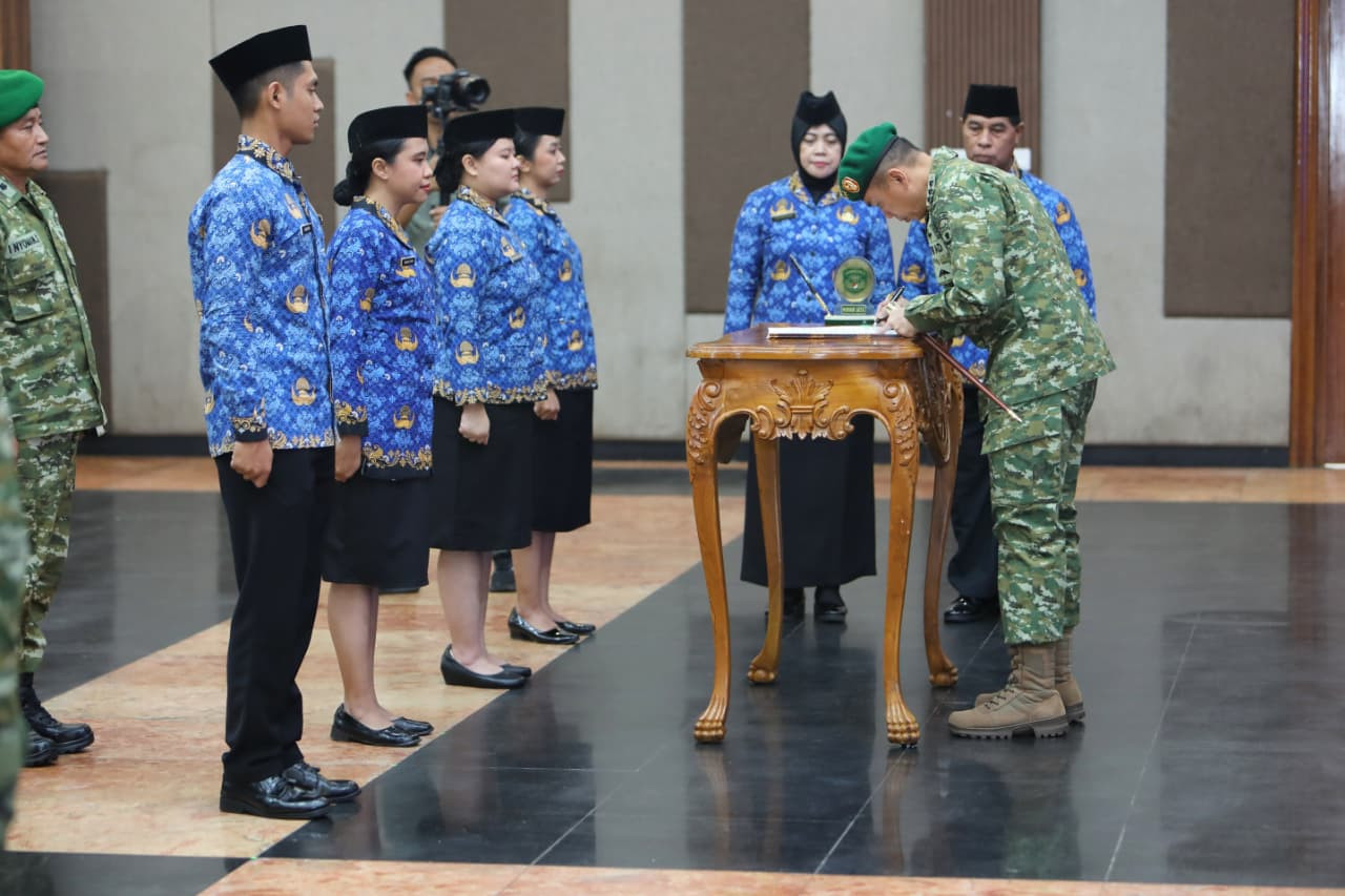 Pangdam Jaya Pimpin Pengambilan Sumpah/Janji PNS TNI AD Kodam Jaya