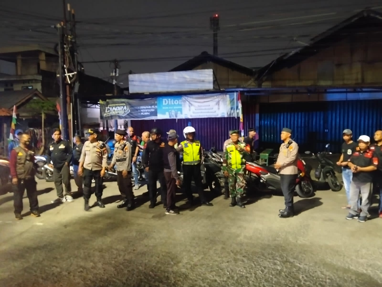 Polsek Bekasi Barat Gelar Patroli Gabungan, Berikan Rasa Aman kepada Masyarakat