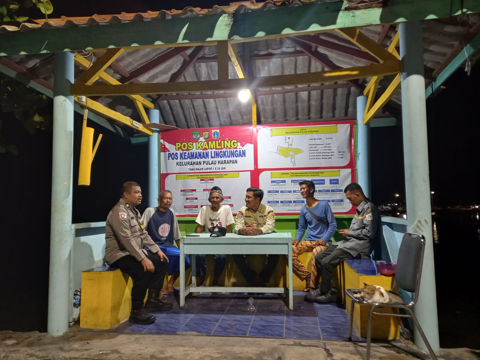 Polsek Kepulauan Seribu Utara Gelar Patroli Malam Gabungan TNI–Satpol PP–Potmas, Perkuat Siskamling dan Antisipasi Guantibmas