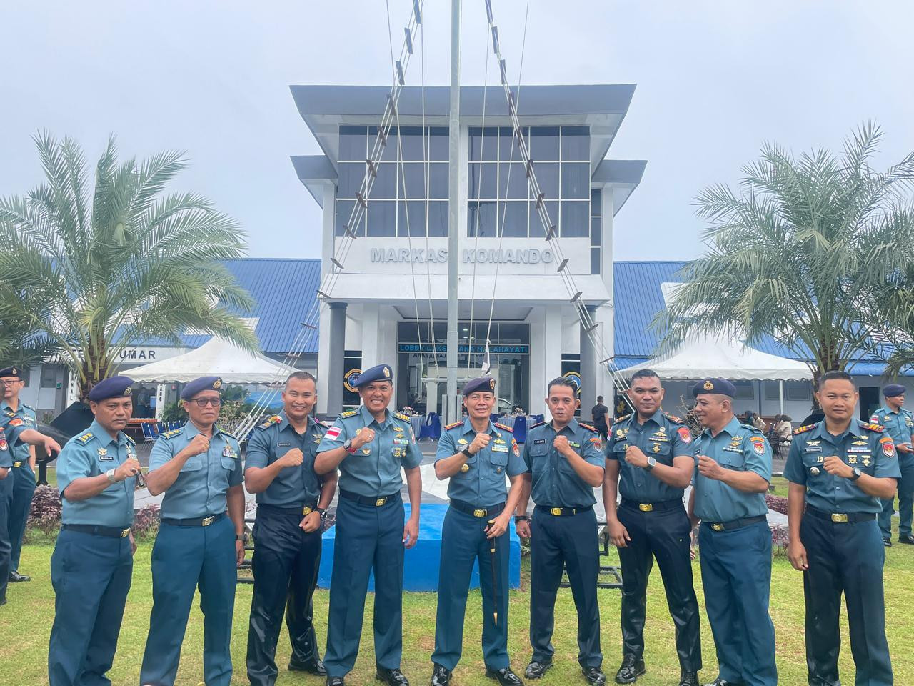 Lanal Sabang Gelar Upacara Kenaikan Pangkat Prajurit