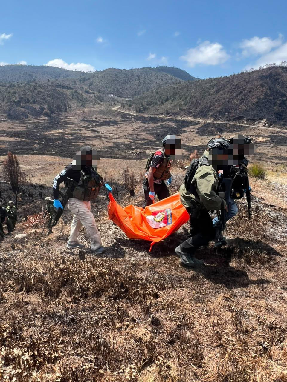 RESPONS CEPAT SATGAS KEPOLISIAN OPERASI DAMAI CARTENZ, POLRES JAYAWIJAYA DAN KOOPS TNI HABEMA TANGANI DUGAAN PEMBUNUHAN SOPIR LAJURAN DI HABEMA