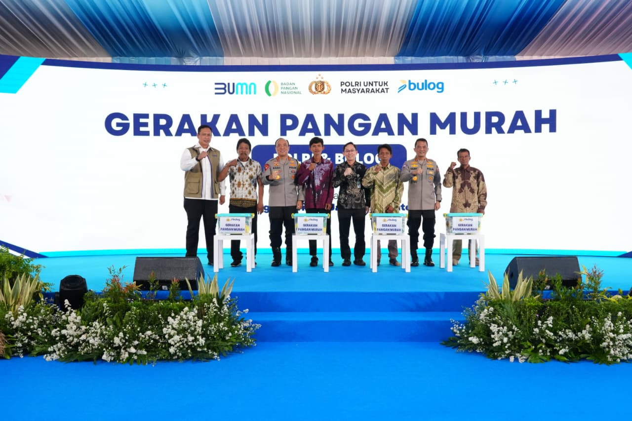 Rekor Tertinggi Stok Beras Nasional Sejak Merdeka, Bulog dan Polri Jamin Stabilitas Pangan Hingga Akhir 2026