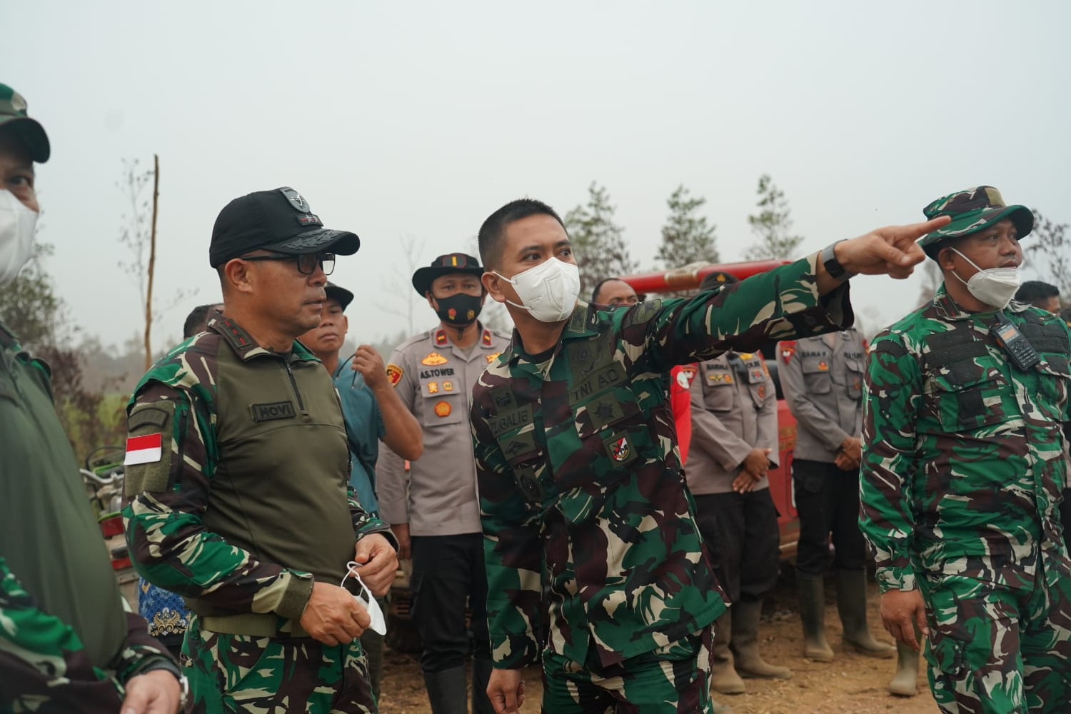 Penanganan Karhutla Sektor Selatan Kalbar Diperkuat, TNI Alihkan Perkuatan Pasukan