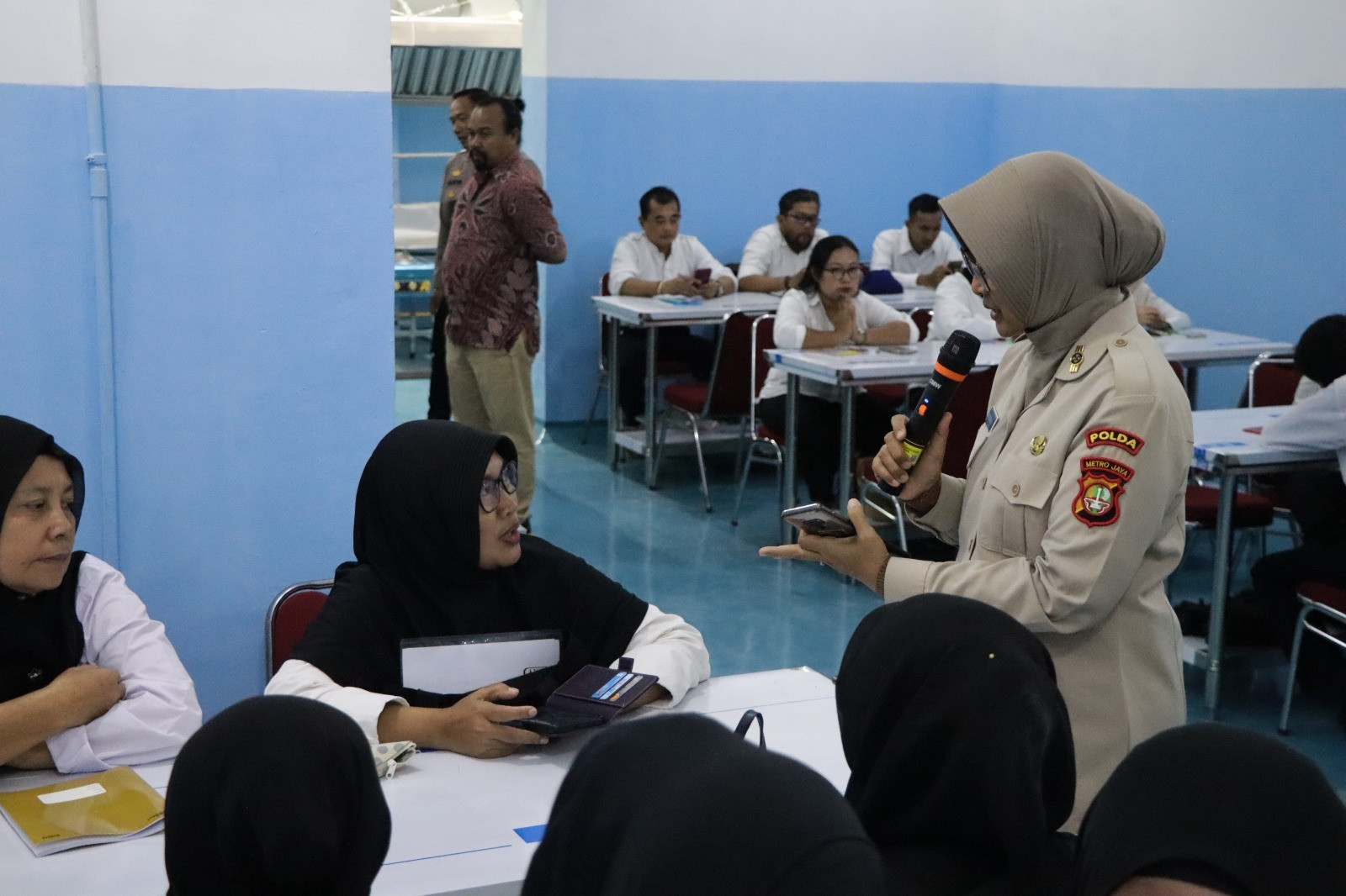 Polres Kepulauan Seribu Awasi Pelaksanaan Tes Psikologi Calon Relawan SPPG di Jatijajar Depok