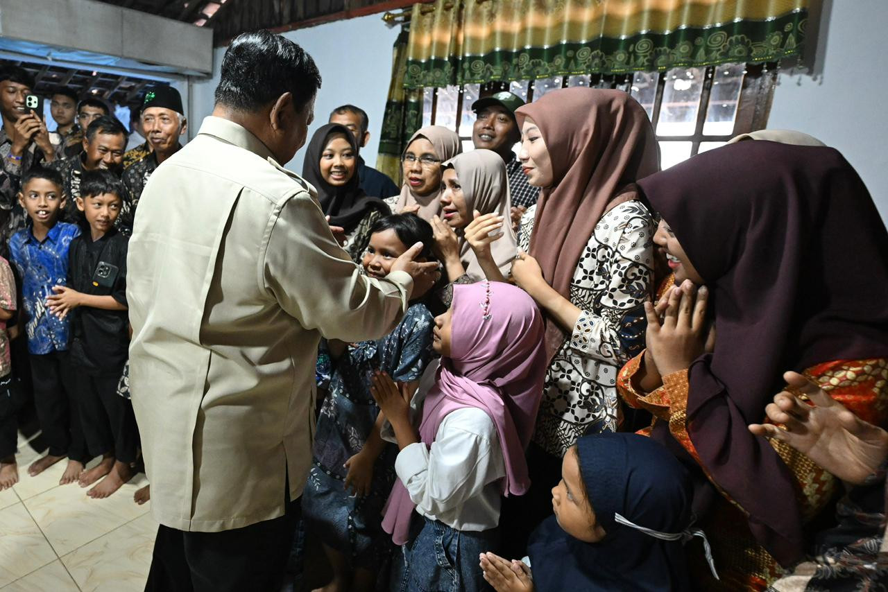 Panglima TNI Dampingi Presiden Prabowo Resmikan Museum Ibu Marsinah di Nganjuk
