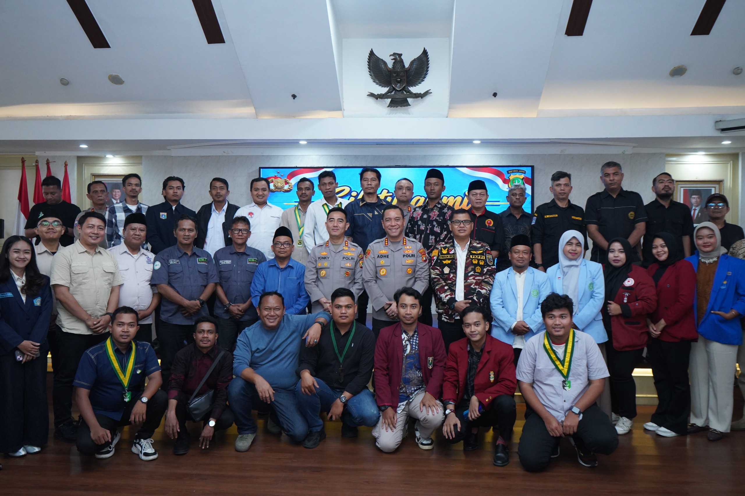 Kapolres Metro Jakarta Utara Gandeng Mahasiswa dan Organisasi Kepemudaan Jaga Kamtibmas