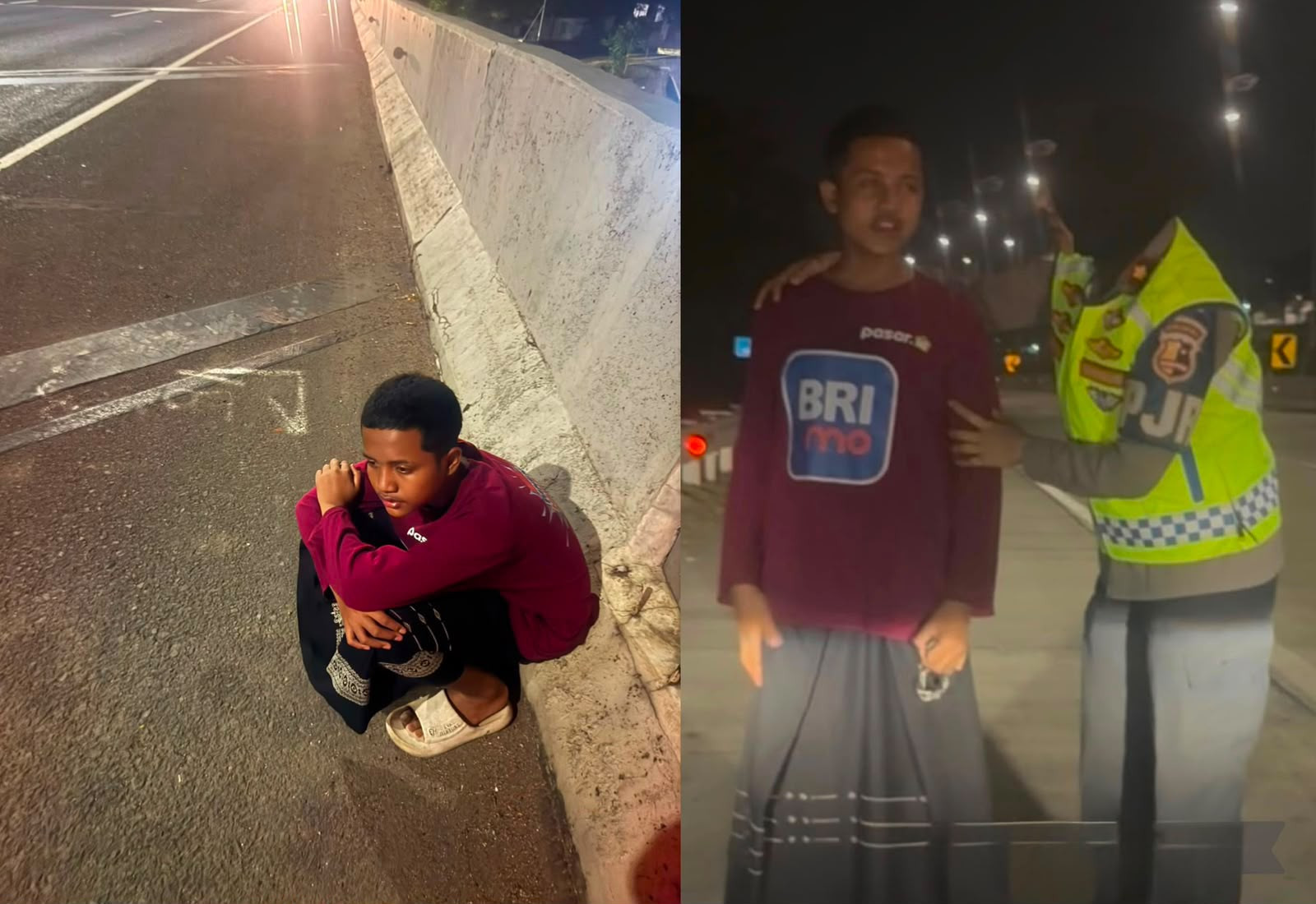 Polwan Polantas Kompol Darmawati Selamatkan Anak Tersesat di Tol BSD, Dipertemukan Kembali dengan Keluarga