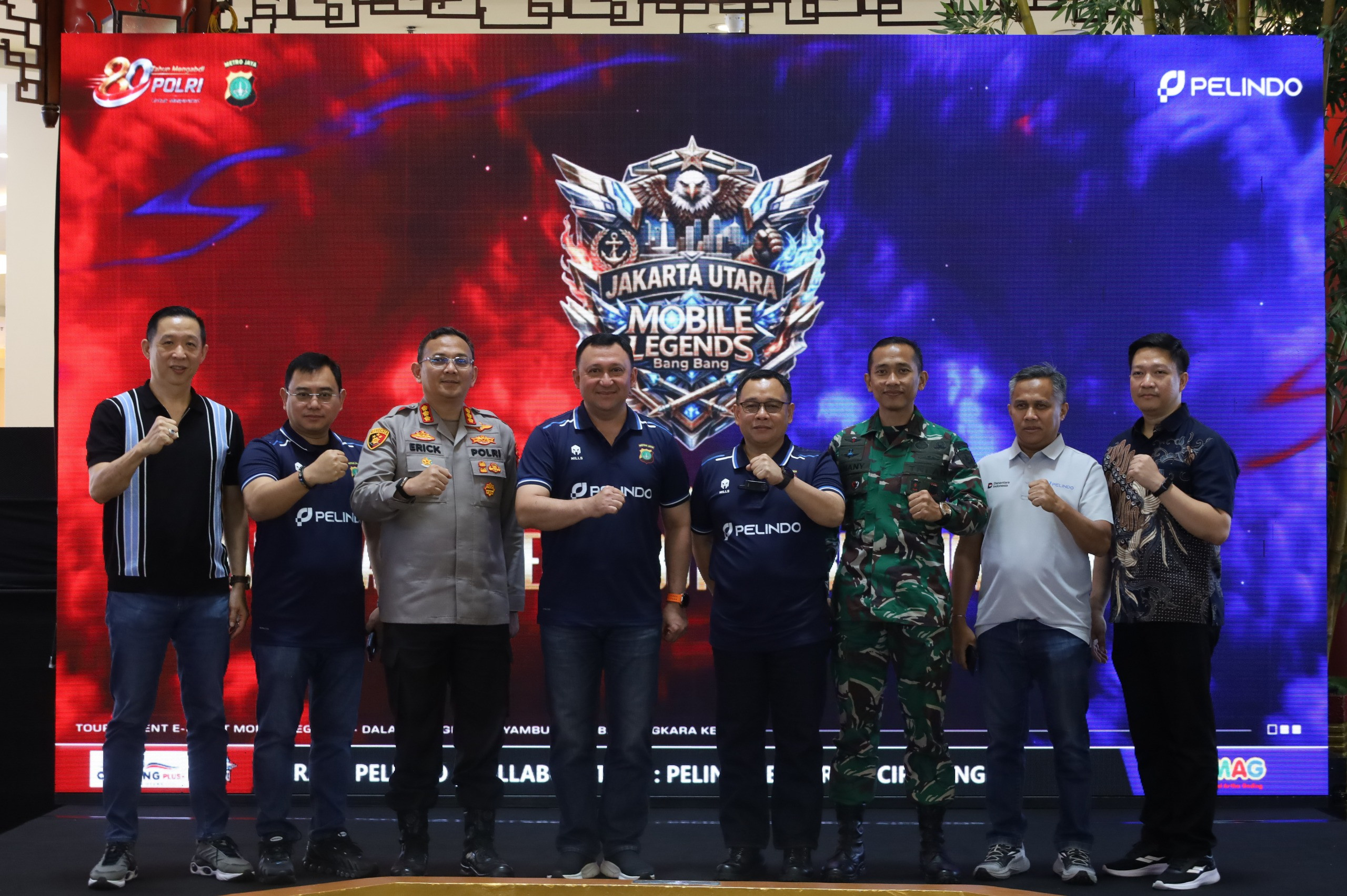 Sinergi Forkopimko Jakarta Utara Dukung Esports dalam HUT Bhayangkara ke -80, Dandim 0502/JU: Bentuk Karakter dan Prestasi Generasi Muda