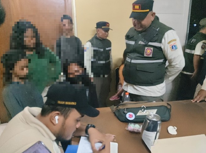 Jelang Ramadhan, Satpol PP Kecamatan Tanjung Priok Gelar Apel Malam dan Operasi Pekat, 9 PPKS Ditertibkan