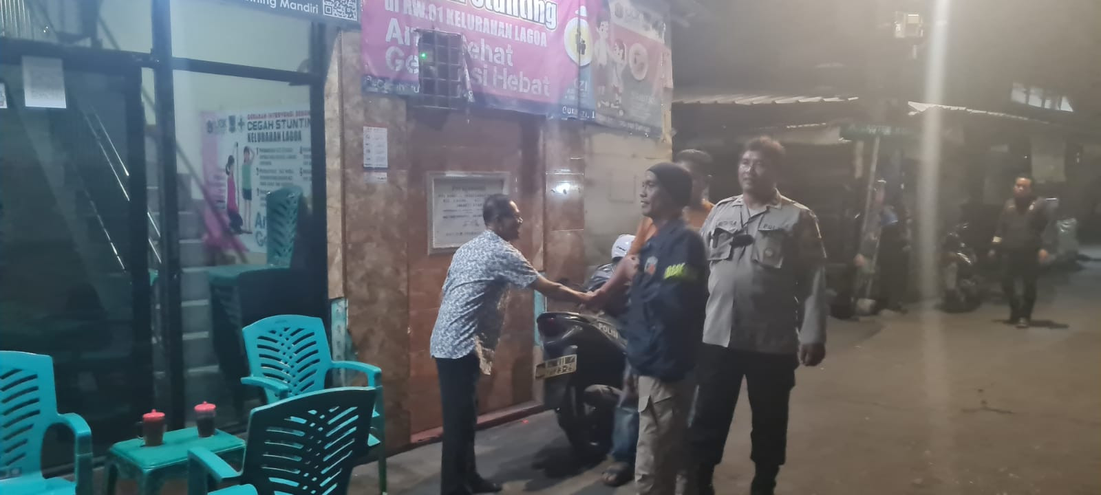 Respon Cepat Layanan 110, Polsek Koja Cek TKP Dugaan Tawuran di Pasar Waru