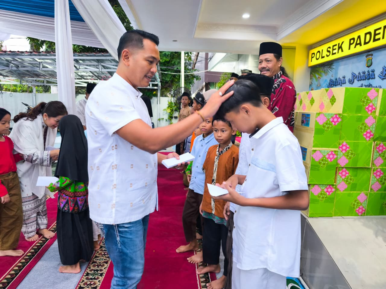 Polsek Pademangan Gelar Buka Puasa Bersama dan Santunan Anak Yatim Piatu, Pererat Kepedulian Sosial di Bulan Ramadhan