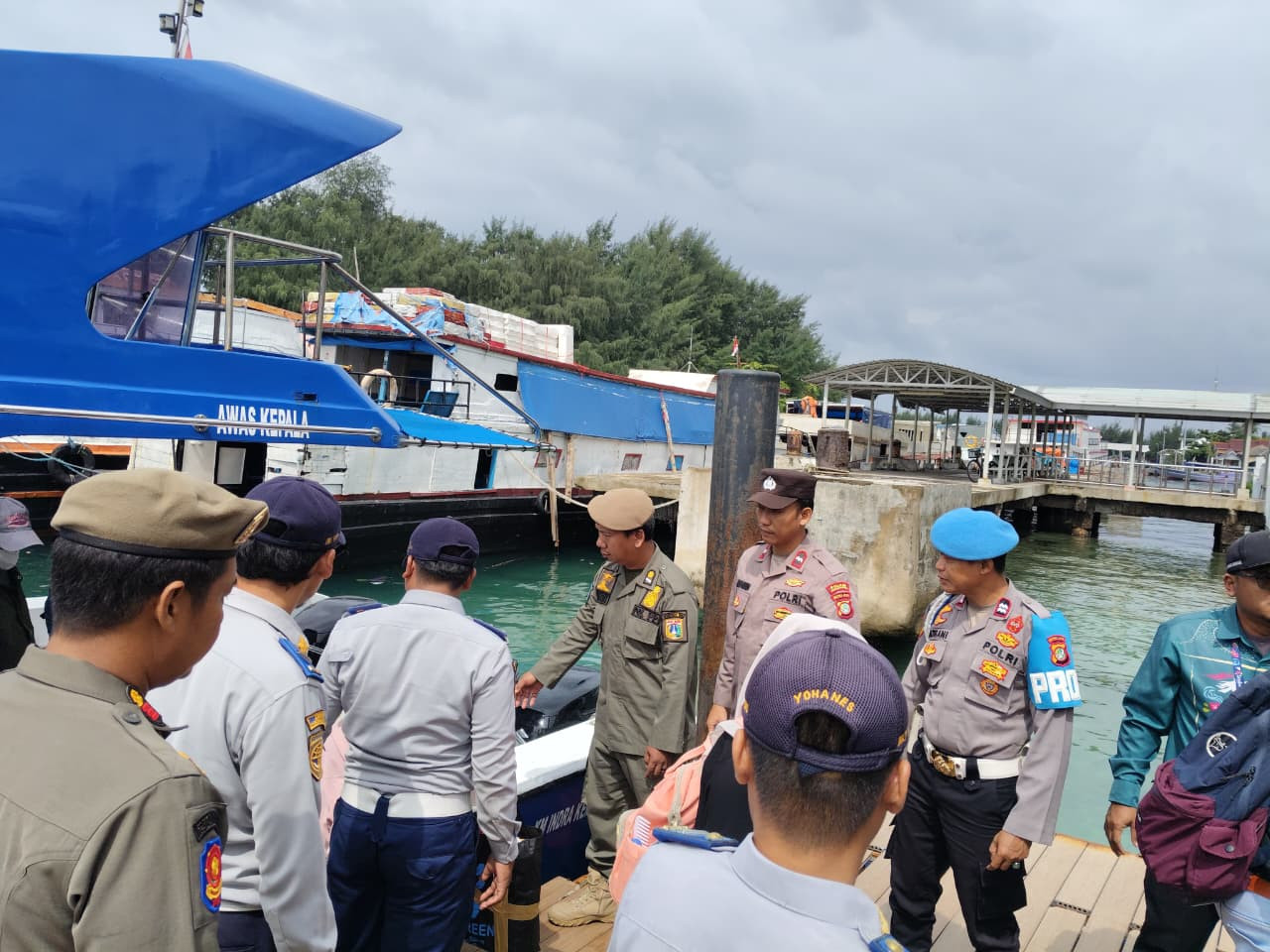 Polres Kepulauan Seribu Tingkatkan Pengamanan Dermaga Pasca Operasi Ketupat Jaya 2026