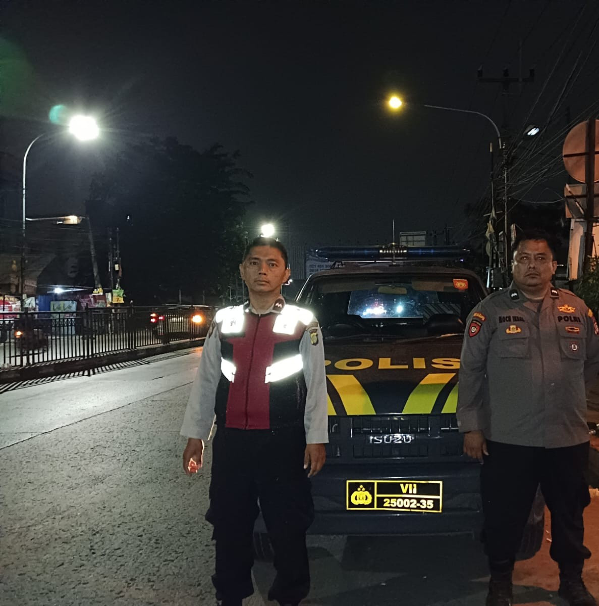 Polsek Bekasi Barat Intensifkan Patroli Malam, Antisipasi Gangguan Kamtibmas