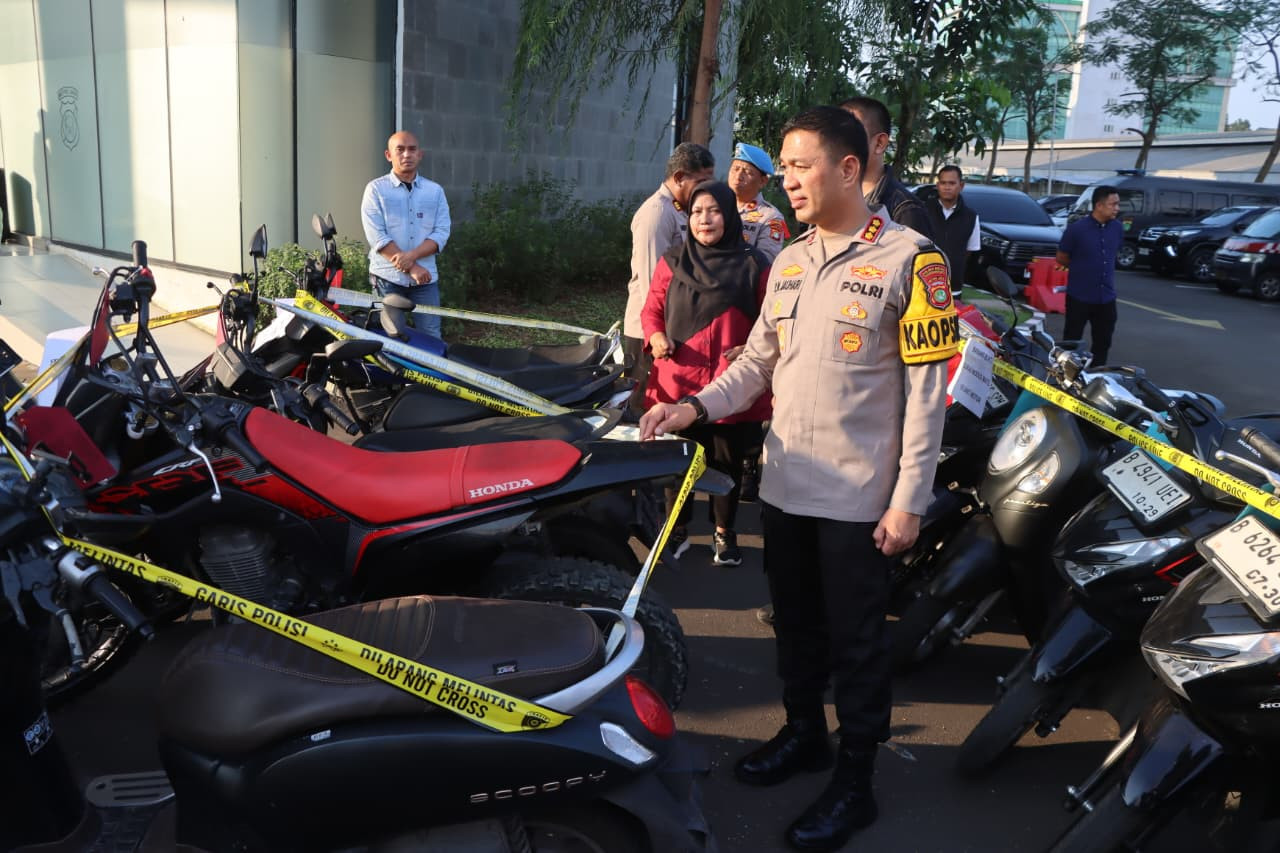 Polisi Sikat Komplotan Curas dan Curanmor di Kota Tangerang, 7 Debt Collector Gadungan Ditangkap