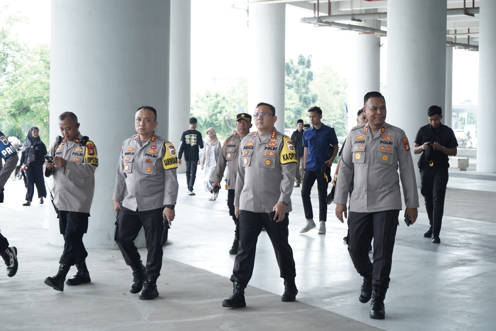 Ribuan Jamaah Padati JIS, Kapolres Jakut Tinjau Langsung Pastikan Pengamanan Tabligh Akbar BPPKB Banten