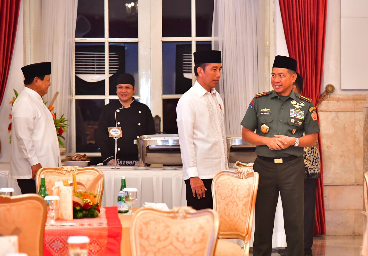 Panglima TNI Hadiri Buka Puasa Bersama  Dengan Presiden RI di Istana Negara