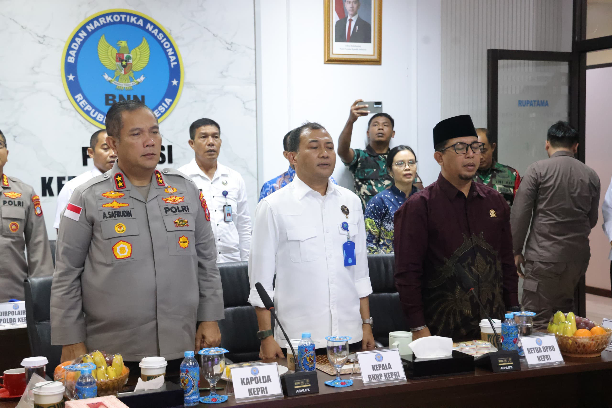 KAPOLDA KEPRI HADIRI PERINGATAN HARI ANTI NARKOTIKA INTERNASIONAL (HANI) TAHUN 2026