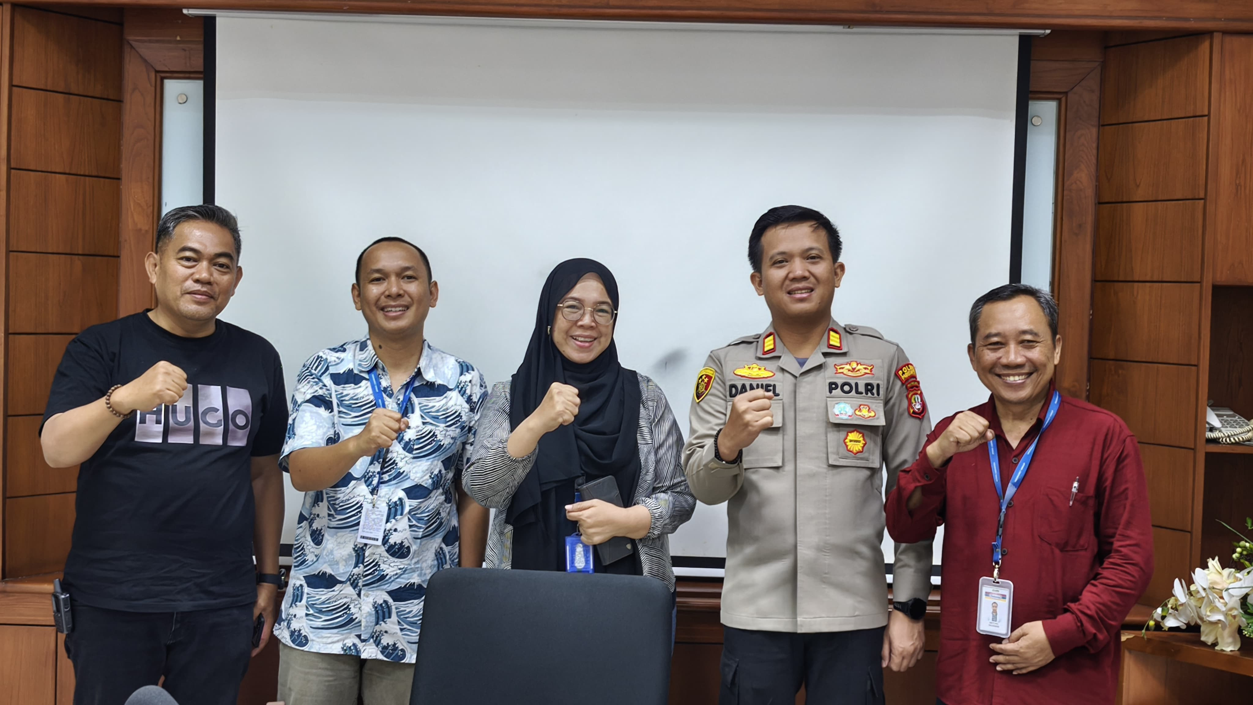 Kapolsek Pademangan Perkuat Sinergi dengan Perusahaan Jelang May Day Fiesta 2026