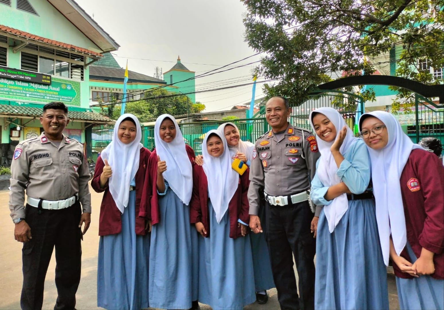 Lewat Jaga Jakarta On The Spot: Polsek Pondok Gede Bentengi Pelajar dari Bahaya Narkoba dan Tawuran