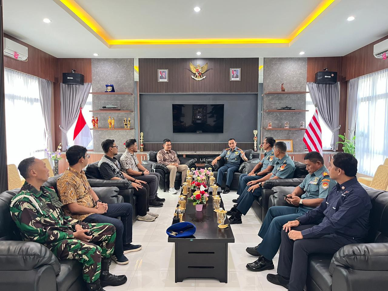 Lanal Bintan Perkuat Sinergi Dengan Pertamina, Dorong Kolaborasi Pengamanan Energi