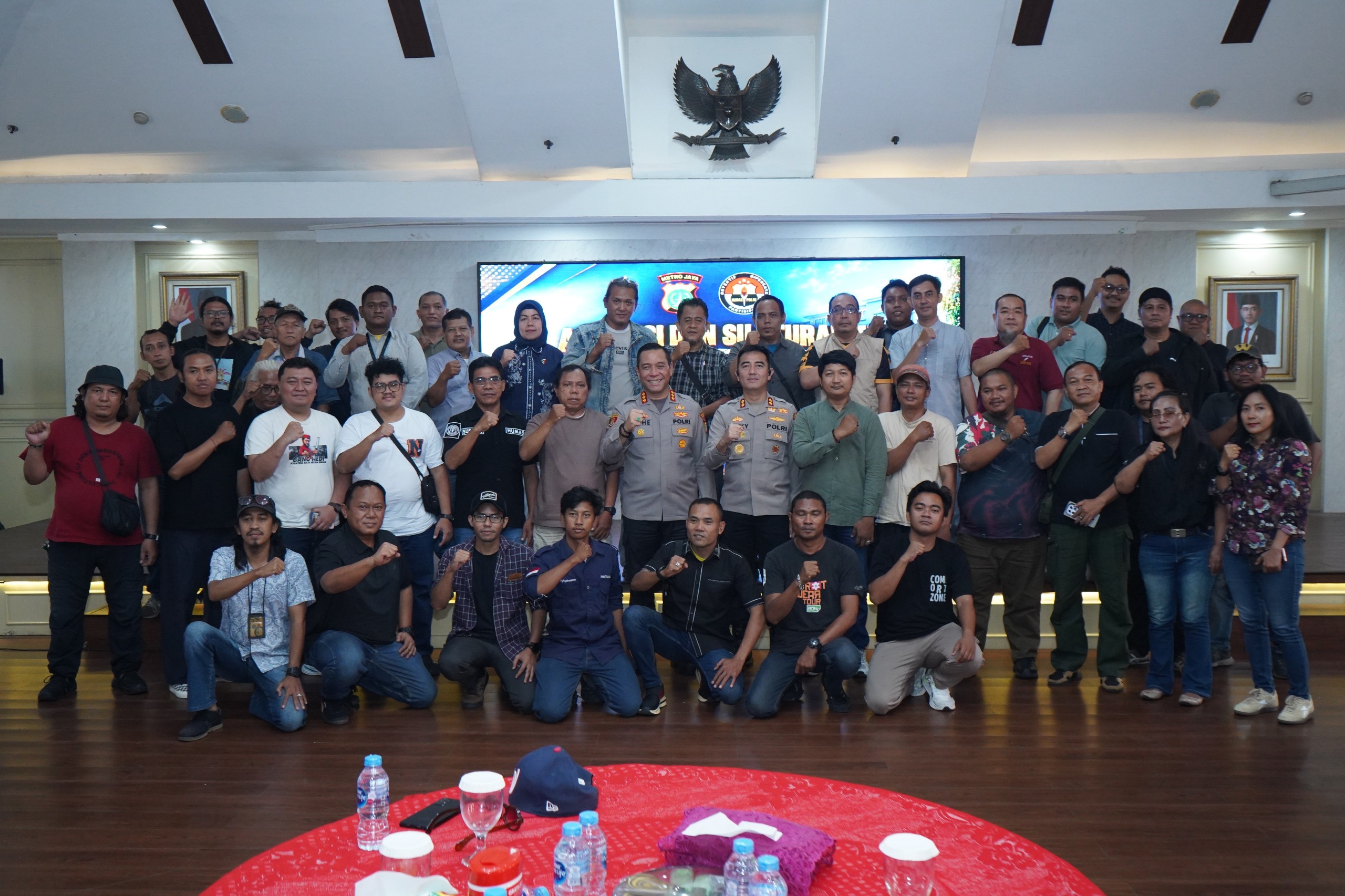 Kapolres Jakut Ajak Wartawan dan Pegiat Medsos Bersinergi Jaga Kondusivitas Jakarta Utara