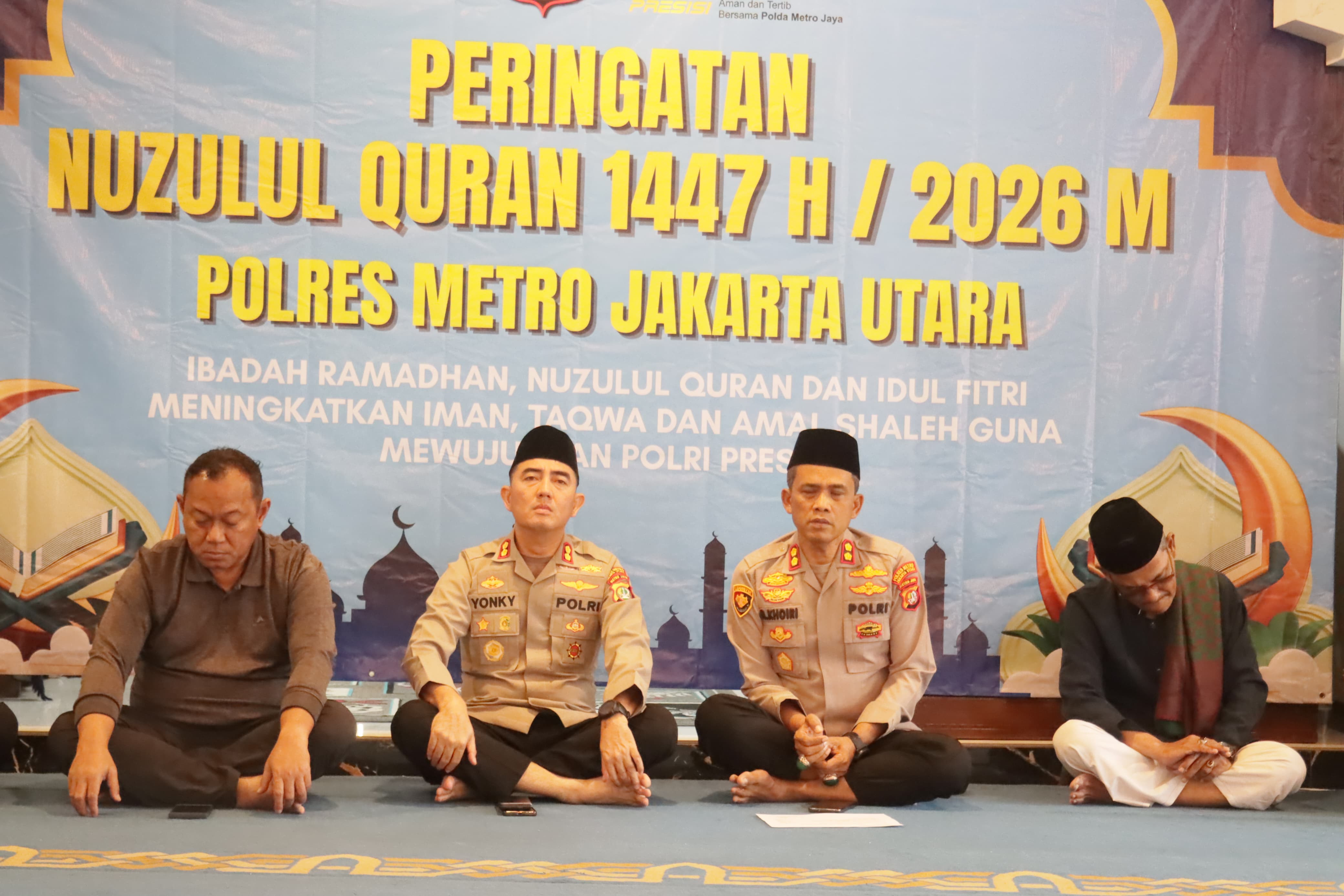 Polres Metro Jakarta Utara Peringati Nuzulul Quran 1447 H, Perkuat Iman dan Kepedulian Sosial
