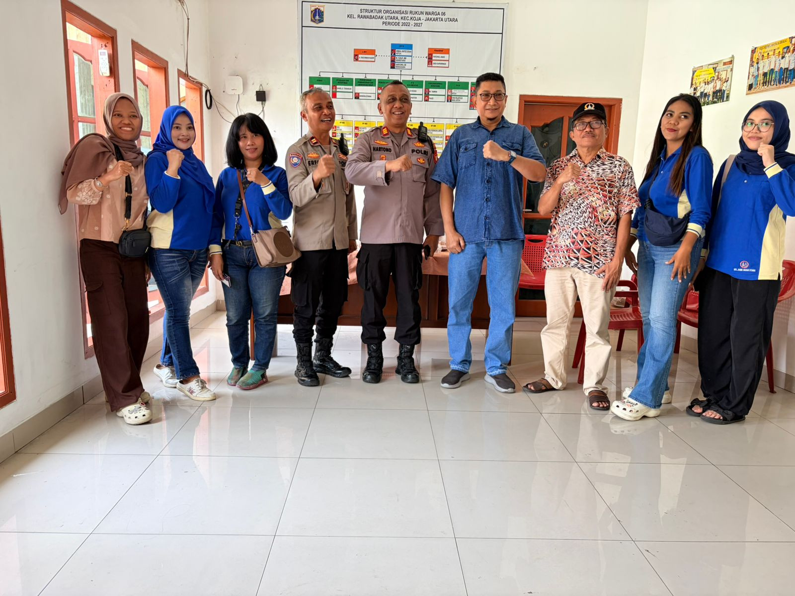 Polsek Koja Perkuat Kemitraan dengan Warga Lewat Jaga Jakarta On The Spot